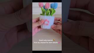 pipecleaners tulip tutorial 🌷 [upl. by Lancelle]