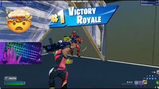 Whooting 60HE Keyboard amp Gameplay Fortnite Boxfights [upl. by Aridatha]