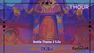 Natlan Battle Theme 3 50v  Genshin Impact 1 hour [upl. by Casimir341]