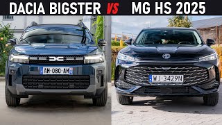 DACIA BIGSTER 2025 VS MG HS 2025 [upl. by Aivul]