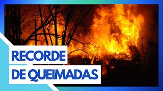 O INPE REGISTROU MAIS DE 21 MIL FOCOS DE INCÊNDIO NO AMAZONAS [upl. by Mutua]