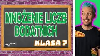 MNOŻENIE LICZB DODATNICH [upl. by Annohsat71]