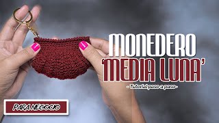 MONEDEROS TEJIDOS A CROCHET CON CIERRE 👛 [upl. by Ahsined316]