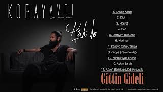 Koray Avcı  Gittin Gideli Akustik Official Audio [upl. by Elsi502]