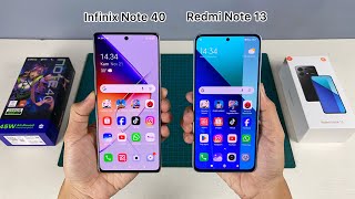 Infinix Note 40 VS Xiaomi Redmi Note 13 Harga Sama Manakah Yang Lebih Worth It… [upl. by Tadd]