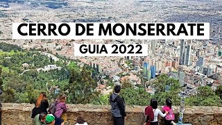 ✅ GUIA COMPLETA para el CERRO de MONSERRATE 🌄  Costos horario datos y tour 2022  Bogotá [upl. by Lartnom]