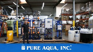 Ultrafiltration System for Rain Water Treatment 20 GPM  San Fransisco  wwwpureaquacom [upl. by Baudoin72]