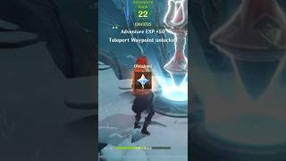 gaming genshinimpact iphone13 How to Unlock Teleport Waypoints in Dragonspine [upl. by Ytiak]