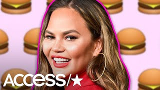 Chrissy Teigen Shocks Unsuspecting Fans By Serving Burgers At Shake Shack [upl. by Lenor727]