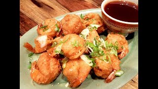 S3Ep02Crispy Fried Butterfly Prawns with Sweet amp Sour Sauce 脆炸大明蝦 [upl. by Oicnaneb]