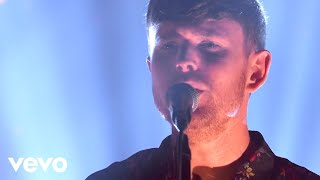 James Blake  Are You In Love Live on Jimmy Kimmel Live [upl. by Argyres209]