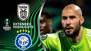 PAOK vs HJK Helsinki Extended Highlights  UECL Group Stage MD 6  CBS Sports Golazo [upl. by Fairlie]