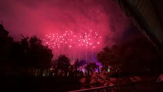 Disneyland Halloween fireworks back view [upl. by Grizel52]