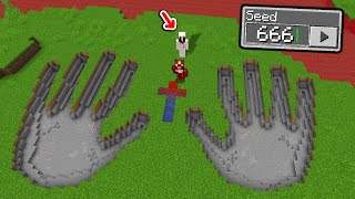 Jai testé les SEEDS les plus TERRIFIANTES de Minecraft effrayant [upl. by Menell]