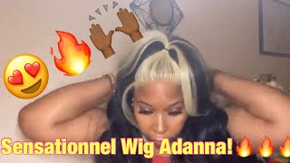 Sensationnel Adanna wig is def worth all the HYPE🔥🔥 [upl. by Alim407]