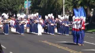 John Glenn HS  Zacatecas March  2013 La Palma Band Review [upl. by Notlad]