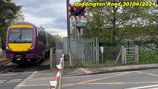 Doddington Road Level Crossing 30042024 [upl. by Anad]