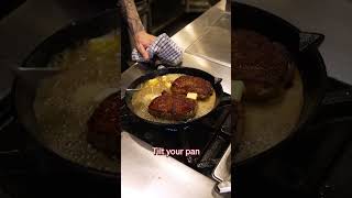 This is how I cook a steak in a cast iron PT 2 [upl. by Adine]