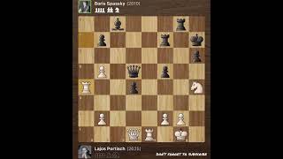 Lajos Portisch vs Boris Spassky • Torino Italy 1982 [upl. by Anawk646]