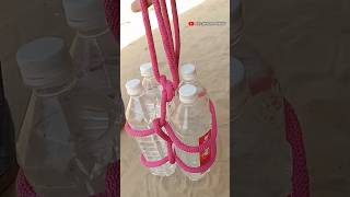 Very Useful KNOT  4 bottle tying method knots shorts ropes [upl. by Odelia]