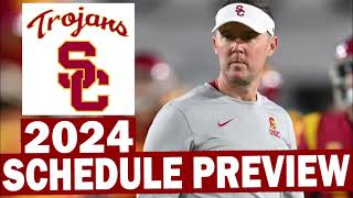 USC 2024 Schedule Breakdown [upl. by Lucic503]