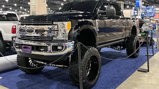 2024 Philly Auto Show liftedtrucks cars banshee 40s ford dodge hellcat chevy jeep f350 1k [upl. by Keary]