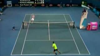 Roddick vs Kohlschreiber AO 2008 R3 [upl. by Brothers678]