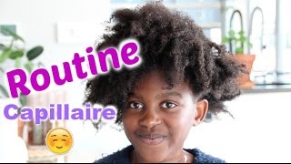 ROUTINE CAPILLAIRE ENFANT cheveux crépus [upl. by Julieta793]