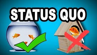 Learn English Words STATUS QUO  Meaning Vocabulary with Pictures and Examples [upl. by Nolaf]