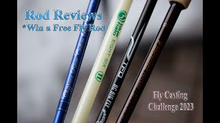 Fly Rod ReviewsGIVEAWAYSand the 2023 Fly Casting Challenge [upl. by Anes]