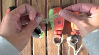 4 ways to attach your throw bag to throw line [upl. by Walther]