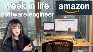 Week in my life as an Amazon Software Engineer  Seattle Quarantine Version [upl. by Philo490]