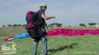 Tutorial CORSO BASE Lezione 3 scuola Parapendio Roma [upl. by Fai378]