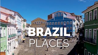 15 Best Places to Visit in Brazil  Travel Video [upl. by Emory]