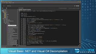 VB Decompiler  Visual Basic NET and C Decompilation [upl. by Strauss]