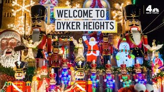 Dyker Heights Christmas Lights 2022 Brooklyn  NBC New York [upl. by Earesed]