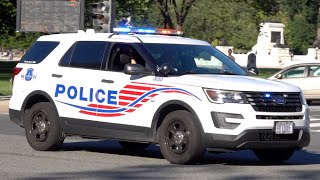 Washington DC Metropolitan Police 580 Responding [upl. by Darryn]