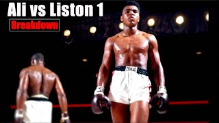 Ali vs Liston 1  How Ali SHOOK UP the World  Breakdown [upl. by Kingsbury971]