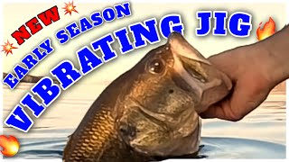 🔥 Bass Fishing HOW and WHERE to fish a VIBRATING JIG 🔥 [upl. by Hpejsoj]