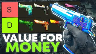 Best Value For Money CS2 Desert Eagle Tier List [upl. by Leachim]