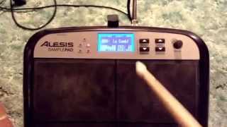 Alesis sample pad demo [upl. by Macrae]