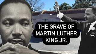 The Grave of Martin Luther King Jr Plus His Childhood Home  Church  and Coretta Scott King Grave [upl. by Wernick]