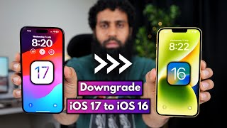 How to Downgrade iOS 17 to iOS 16 WITHOUT LOSING DATA Remove iOS 16 Beta [upl. by Nodyarb]