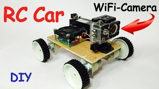 How to Make Smart RC CAR with Wireless Camera at Home [upl. by Ainna]