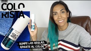 SPRAY TURQUESA  COLORISTA LOREAL review [upl. by Adav]