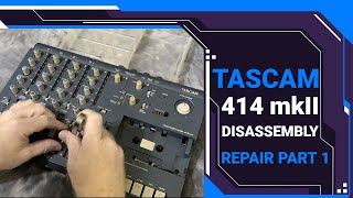 Tascam Portastudio 414 mkII Restoration Part 1  Disassembly [upl. by Kiernan239]