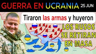 25 Jun ¡BRILLANTE Los ucranianos ANIQUILAN LAS UNIDADES DE CASTIGO RUSAS PROVOCANDO EL CAOS [upl. by Waldman]