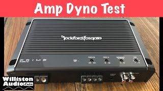 Prime Time Rockford Fosgate Prime R12001D Amp Dyno Test [upl. by Kieger]