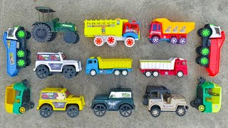 Toys Taken Out From The Sand  Mahindra Tractor  Dump Truck  Mini Tractor  Jcb  Parth Kids [upl. by Bradski]