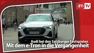 Mit den Audi eTron in die Vergangenheit [upl. by Lilian]